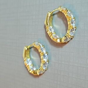Bella Luce 12.56 ctw Eterno 18k Yellow Gold Over Sterling Earrings